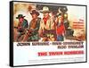 The Train Robbers, Rod Taylor, Ben Johnson, John Wayne, Ann-Margret, 1973-null-Framed Stretched Canvas