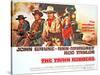 The Train Robbers, Rod Taylor, Ben Johnson, John Wayne, Ann-Margret, 1973-null-Stretched Canvas