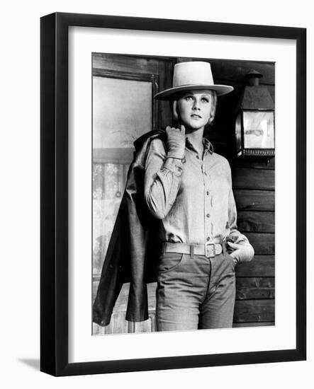 The Train Robbers-null-Framed Photo