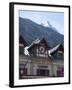 The Train Station, Chamonix, Haute Savoie, French Alps, France, Europe-Angelo Cavalli-Framed Photographic Print