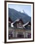 The Train Station, Chamonix, Haute Savoie, French Alps, France, Europe-Angelo Cavalli-Framed Photographic Print