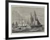 The Training-Brigs Race at the Plymouth Regatta-null-Framed Giclee Print