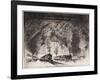 The Trains That Come, and the Trains That Go, Pennsylvania Railroad, Philadelphia, 1919-Joseph Pennell-Framed Giclee Print