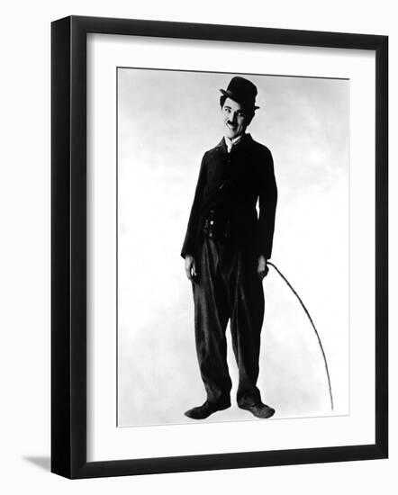 The Tramp, Charlie Chaplin, 1915-null-Framed Photo