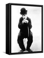 The Tramp, Charlie Chaplin, 1915-null-Framed Stretched Canvas