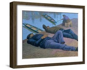 The Tramps-Osmund Caine-Framed Giclee Print