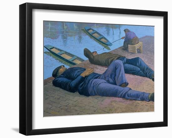 The Tramps-Osmund Caine-Framed Giclee Print