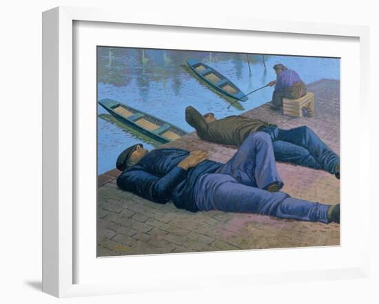 The Tramps-Osmund Caine-Framed Giclee Print