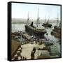 The Trans-Atlantic Ship "Eugene Pereire" Entering the Port, Algiers (Algeria)-Leon, Levy et Fils-Framed Stretched Canvas