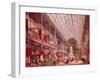 The Transept at the Great Industrial Exhibition of 1851-Joseph Nash-Framed Giclee Print