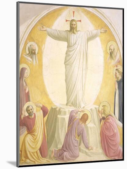 The Transfiguration, 1442-Fra Angelico-Mounted Premium Giclee Print