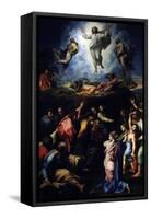 The Transfiguration of Christ, 1516-1520-Raphael-Framed Stretched Canvas