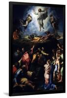 The Transfiguration of Christ, 1516-1520-Raphael-Framed Giclee Print