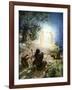 The transfiguration of Jesus - Bible-William Brassey Hole-Framed Giclee Print