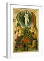 The Transfiguration of Our Lord, Russian Icon from the Holy Theotokos Dormition Church-null-Framed Giclee Print