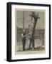 The Transit of Venus, an Observer and His Instruments at Grahamstown, New Zealand-null-Framed Giclee Print