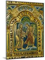 The Translation of Enoch, Verdun Altar, Begun 1181, Enamel-Nicholas of Verdun-Mounted Giclee Print