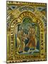 The Translation of Enoch, Verdun Altar, Begun 1181, Enamel-Nicholas of Verdun-Mounted Giclee Print