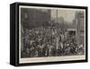 The Transvaal Crisis, the Effect of the War Scare on Johannesburg-null-Framed Stretched Canvas