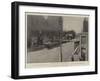 The Transvaal Crisis, the Effect of the War Scare on Johannesburg-null-Framed Giclee Print