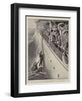 The Transvaal Crisis, Troops on their Way to South Africa, the Last Link with Home-Sydney Prior Hall-Framed Giclee Print