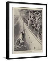 The Transvaal Crisis, Troops on their Way to South Africa, the Last Link with Home-Sydney Prior Hall-Framed Giclee Print