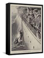 The Transvaal Crisis, Troops on their Way to South Africa, the Last Link with Home-Sydney Prior Hall-Framed Stretched Canvas