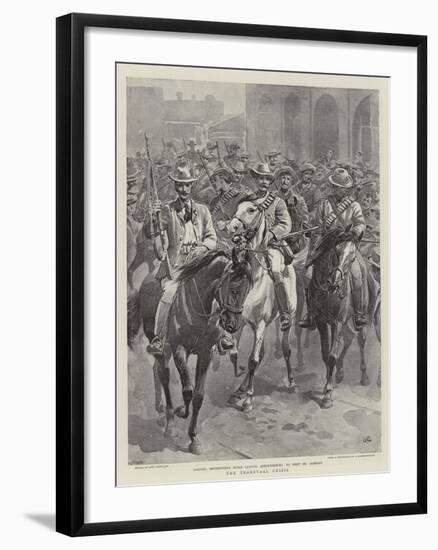 The Transvaal Crisis-John Charlton-Framed Giclee Print