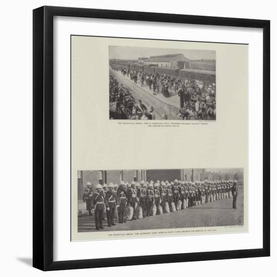 The Transvaal Crisis-null-Framed Giclee Print