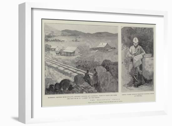 The Transvaal Crisis-Henry Charles Seppings Wright-Framed Giclee Print