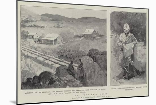 The Transvaal Crisis-Henry Charles Seppings Wright-Mounted Giclee Print