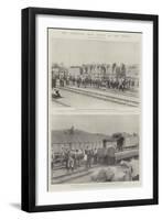 The Transvaal War, Scenes at the Front-null-Framed Giclee Print