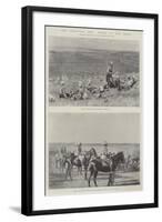 The Transvaal War, Scenes at the Front-null-Framed Giclee Print