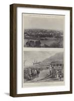 The Transvaal War, Scenes in Natal-Paul Frenzeny-Framed Giclee Print