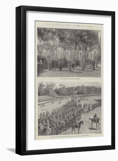 The Transvaal War, Scenes in Natal-Henry Charles Seppings Wright-Framed Giclee Print