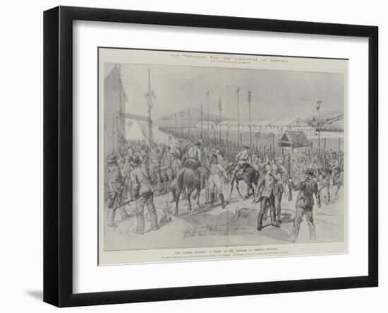 The Transvaal War, the Occupation of Pretoria-Melton Prior-Framed Giclee Print