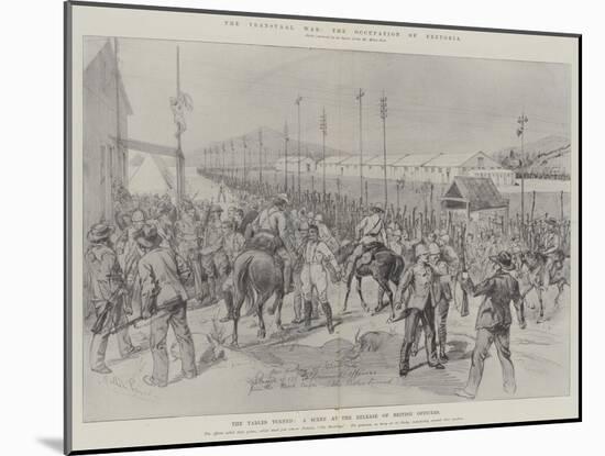 The Transvaal War, the Occupation of Pretoria-Melton Prior-Mounted Giclee Print