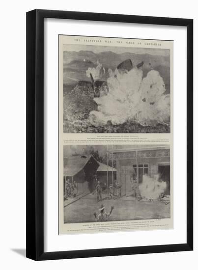 The Transvaal War, the Siege of Ladysmith-Henry Charles Seppings Wright-Framed Giclee Print