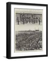 The Transvaal War, Troops for the Front-null-Framed Giclee Print