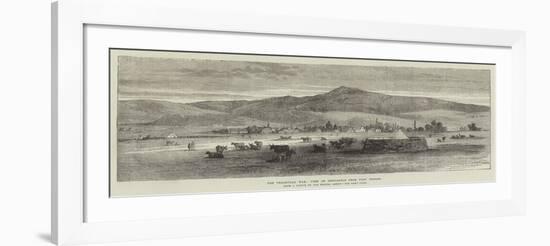 The Transvaal War, View of Newcastle from Fort Terror-null-Framed Giclee Print