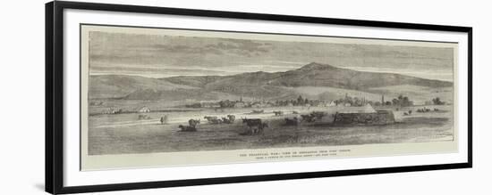 The Transvaal War, View of Newcastle from Fort Terror-null-Framed Giclee Print