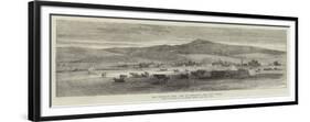 The Transvaal War, View of Newcastle from Fort Terror-null-Framed Giclee Print