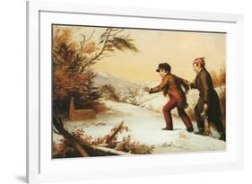 The Trap Sprung-William Sidney Mount-Framed Premium Giclee Print