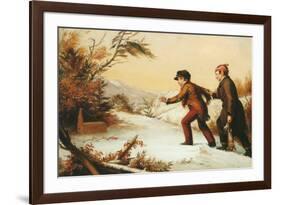 The Trap Sprung-William Sidney Mount-Framed Premium Giclee Print