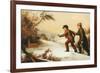 The Trap Sprung-William Sidney Mount-Framed Premium Giclee Print