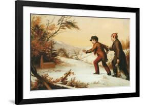 The Trap Sprung-William Sidney Mount-Framed Premium Giclee Print