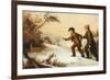 The Trap Sprung-William Sidney Mount-Framed Art Print