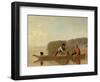 The Trapper's Return, 1851-George Caleb Bingham-Framed Premium Giclee Print