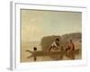 The Trapper's Return, 1851-George Caleb Bingham-Framed Giclee Print