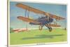 The Travel-Air Biplane-null-Stretched Canvas